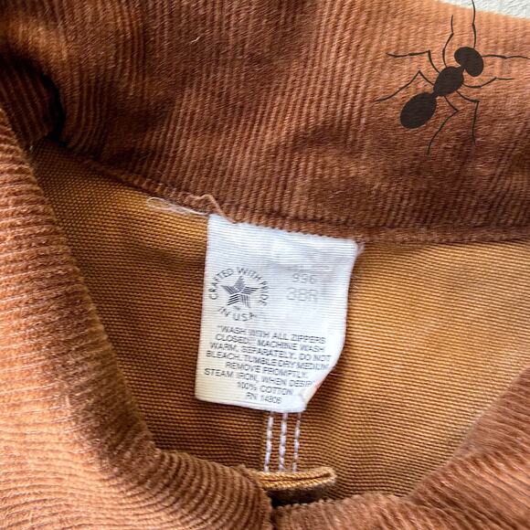 Carhartt brown cropped Detroit style work wear jacket - Picture 5 of 8